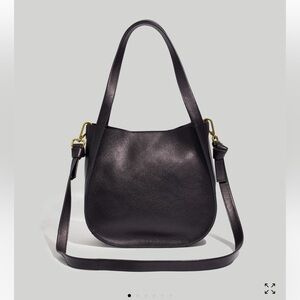 Madewell Micro Sydney Bag in Black Leather 🤍